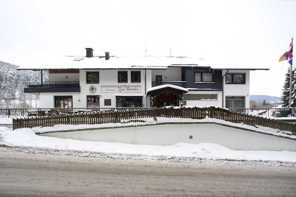 Hotel-Pension Zum Paradies Willingen  Dış mekan fotoğraf